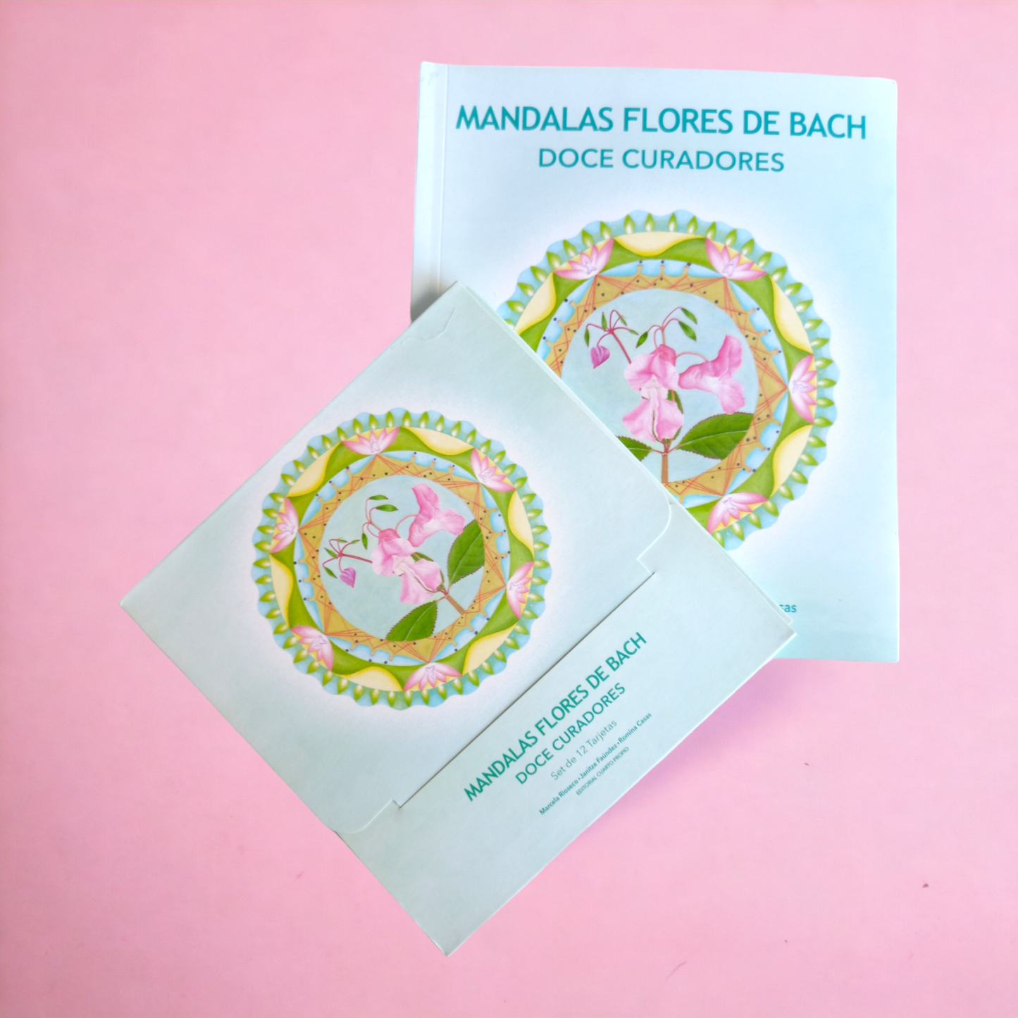 Libro Mandalas Flores de Bach con Set Mandalas Color